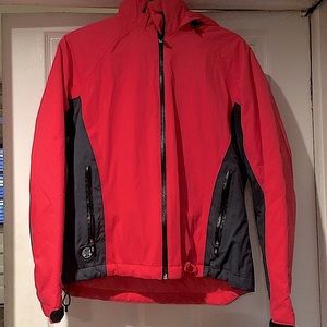 Lands’ End Pink and Grey Coat Small